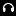 Wired headset connected